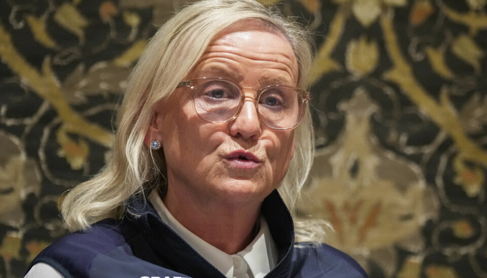 Skipresident Tove Moe Dyrhaug ledet det ekstraordinære skitinget onsdag.