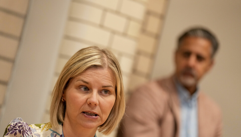 Venstres Guri Melby og Abid Raja er allerede i gang med valgkampen og spisser argumentene om klima, skole, EU og formuesskatt.