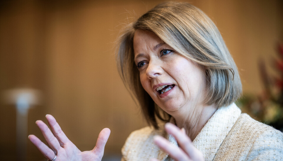 – Hvis økonomien utvikler seg annerledes enn vi nå ser for oss, kan også renteutviklingen bli en annen, sier sentralbanksjef Ida Wolden Bache Bache.