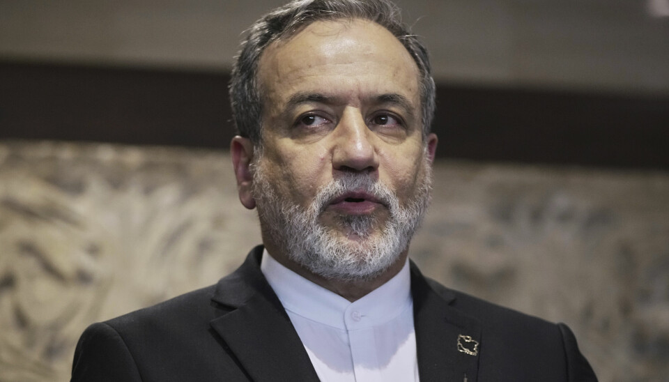 Irans utenriksminister Abbas Araghchi fotografert i Beirut 3. juni.