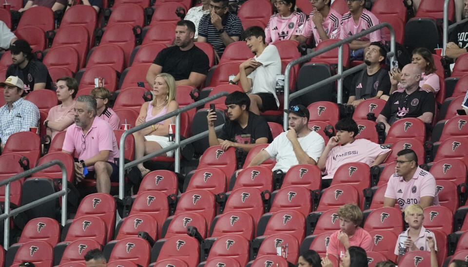 Det var mange tomme seter i klubb-VM-kampen i Atlanta mellom Inter Miami og Porto.