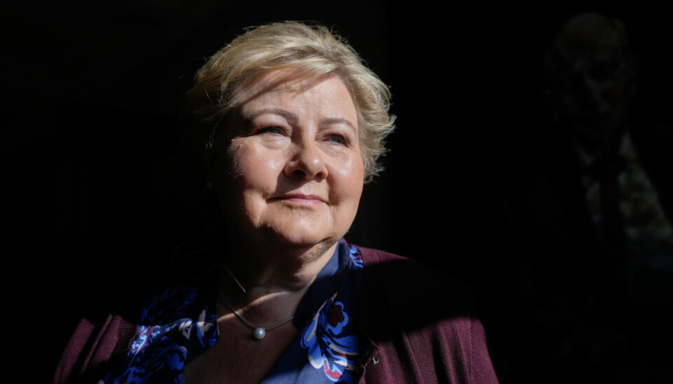 58 prosent av Høyre-velgerne mener partileder Erna Solberg er en styrke for partiet i valgkampen. 24 prosent svarer at hun er en svakhet.