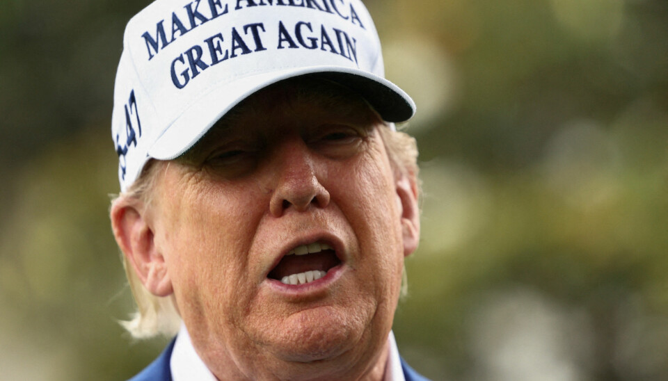 USAs president Donald Trump.