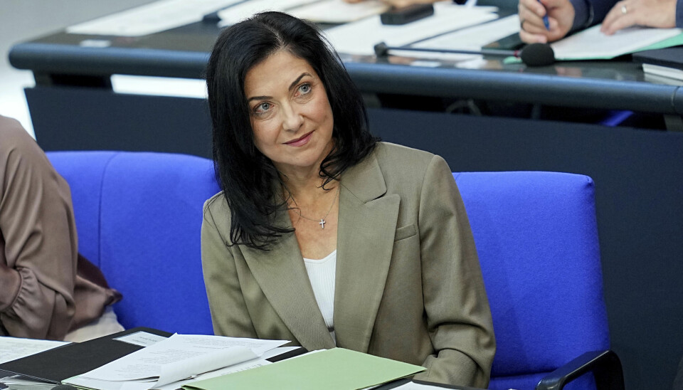 På et besøk i Washington sier Tysklands næringsminister Katherina Reiche at landet taper millioner av euro hver dag på tollkrangelen med USA. Arkivfoto: Michael Kappeler / DPA / AP / NTB