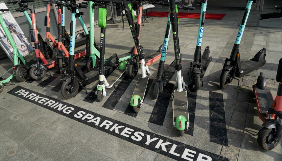Skadetallene etter ulykker på elsparkesykkel i Oslo er nå på nivå som i 2021.