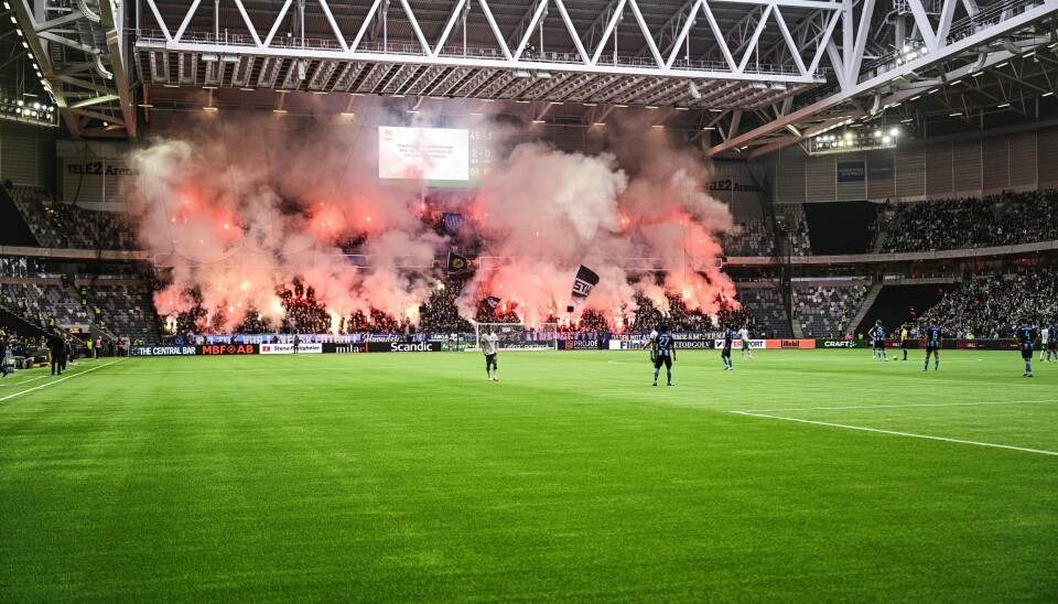 Djurgården straffes. Illustrasjonsfoto: Magnus Lejhall / TT via AP / NTB