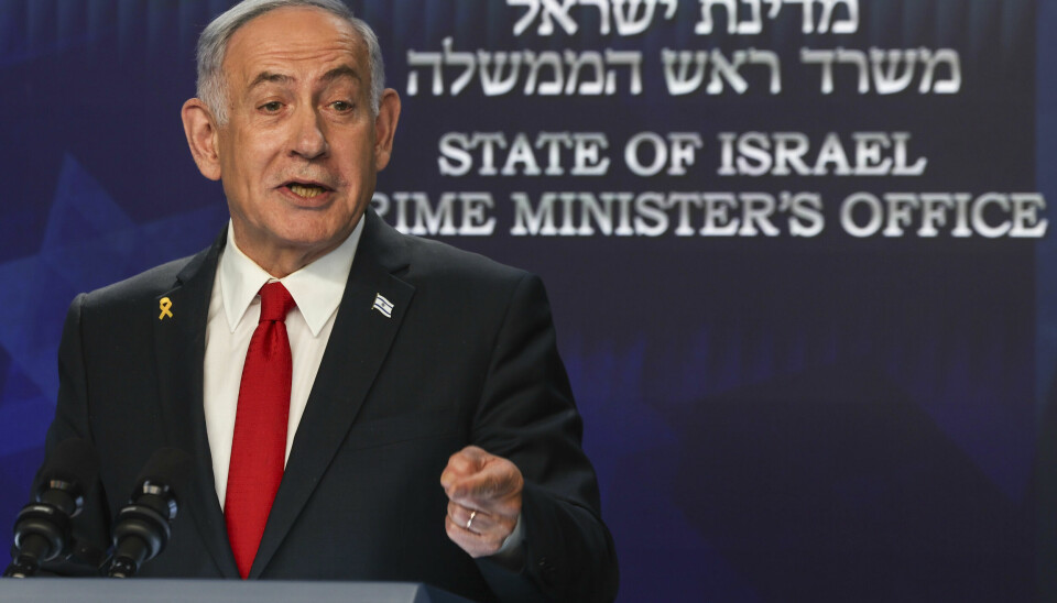 Israels statsminister Benjamin Netanyahu takker Donald Trump etter det amerikanske angrepet mot iranske atomanlegg. Arkivfoto: Ronen Zvulun / AP / NTB