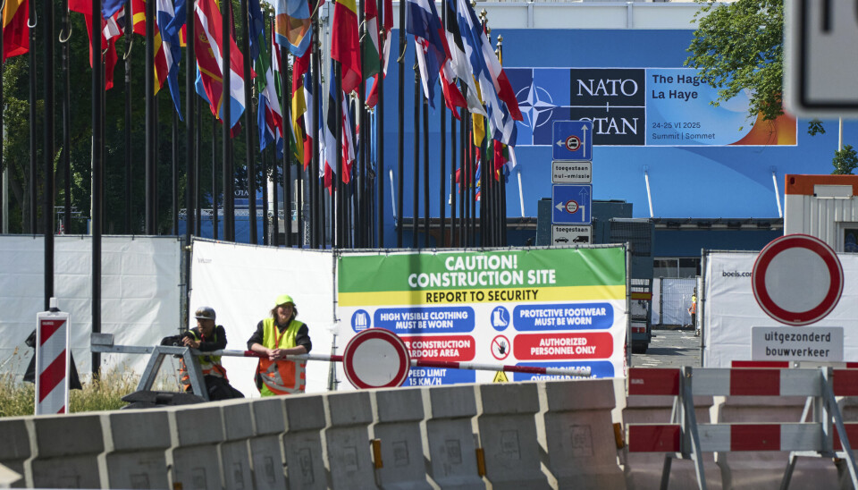 Store deler av Haag er sperret av på grunn av Nato-toppmøtet denne uka.