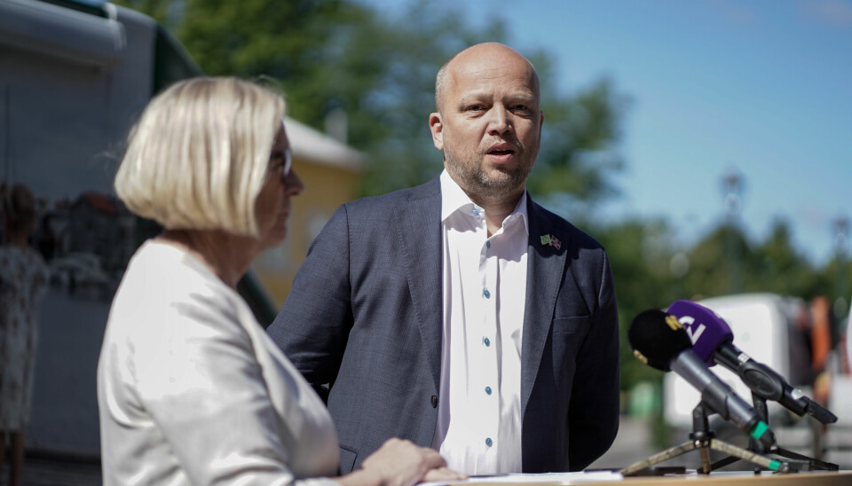 Senterpartiets leder Trygve Slagsvold Vedum og parlamentarisk leder Marit Arnstad er forberedt til årets stortingsvalg.