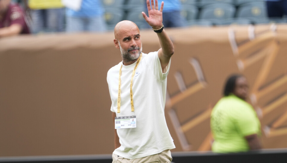 Manchester City-manager Pep Guardiola åpner for å ta en jobb i Sør-Amerika. Chris Szagola)