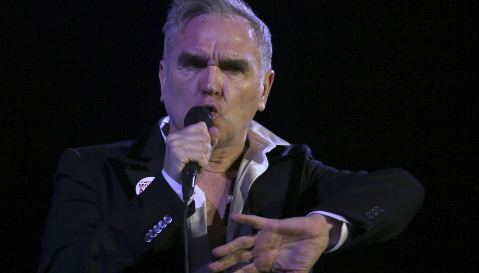 Morrissey skulle egentlig opptre på «Allsång på Skansen». Her er han avbildet under en opptreden i Mexico i 2018.