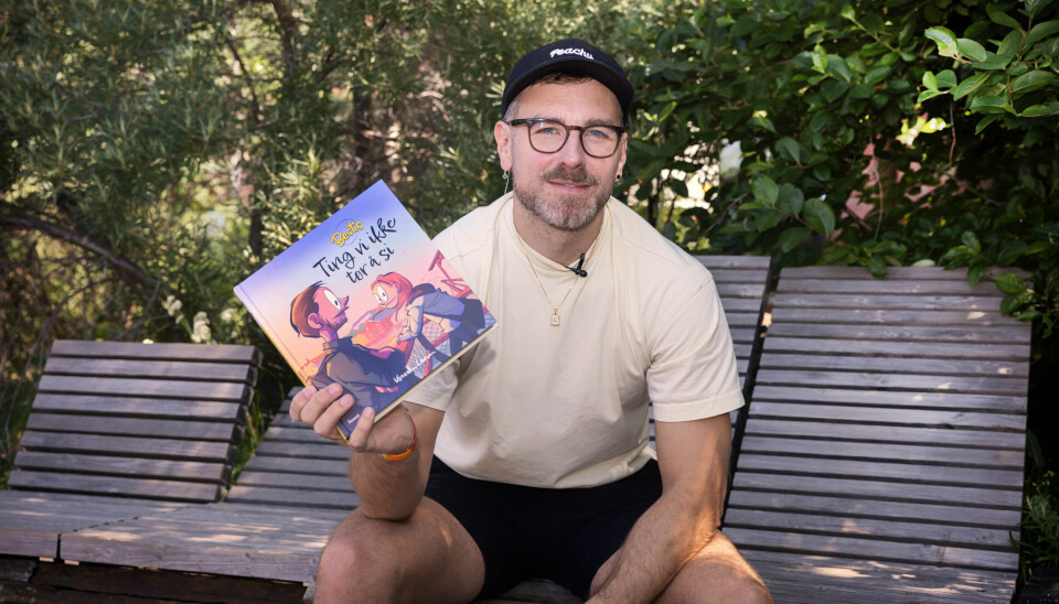 Den norske tegneserieskaperen Kenneth Larsen er kjent for «Bestis», som er svært selvbiografisk – noe han vil snakke om under Oslo Pride.