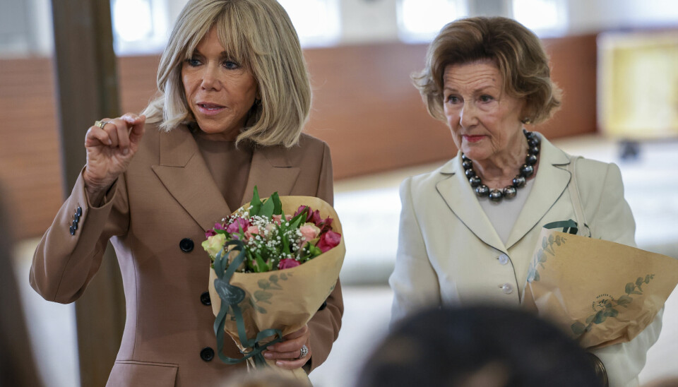 Frankrikes førstedame Brigitte Macron har eget program med dronning Sonja under den offisielle norgesbesøket.