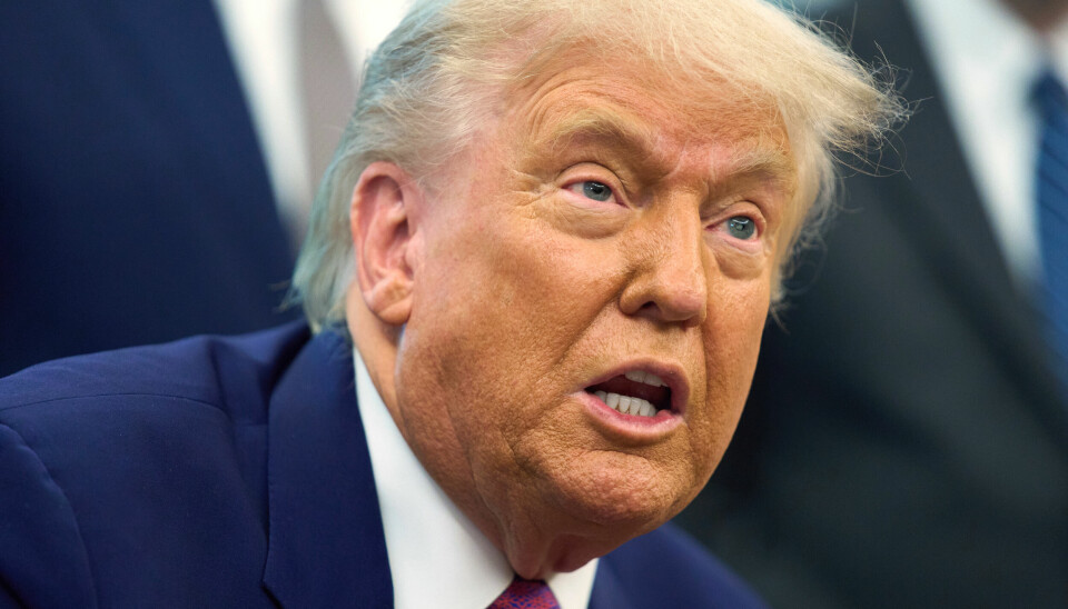 President Donald Trump takker Iran for å ha vist tilbakeholdenhet i sitt svar på det amerikanske angrepet sist helg.