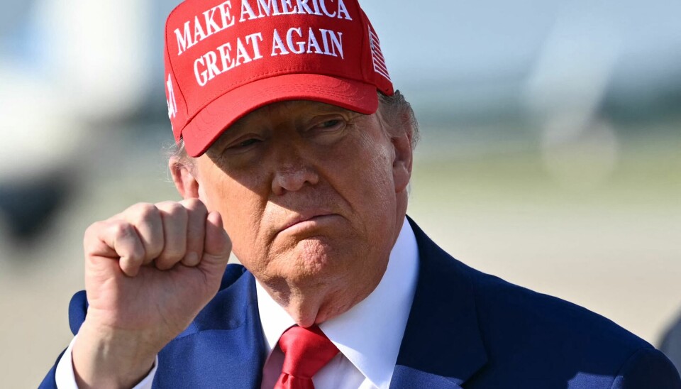 USAs president Donald Trump.
