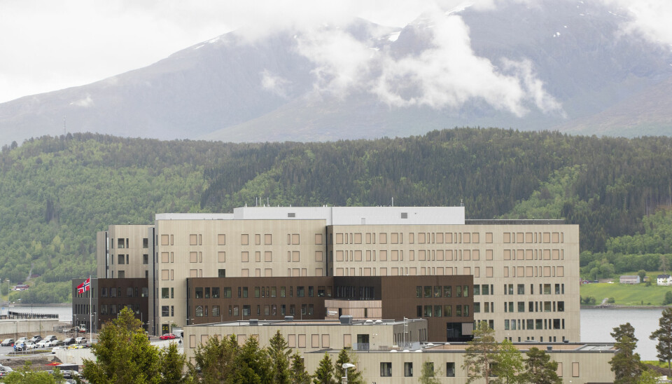 Sykehusene har fått realvekst i budsjettene sine de siste årene, ifølge TBU for spesialisthelsetjenesten. Her ser vi det nye fellessykehuset på Hjelset i Molde.