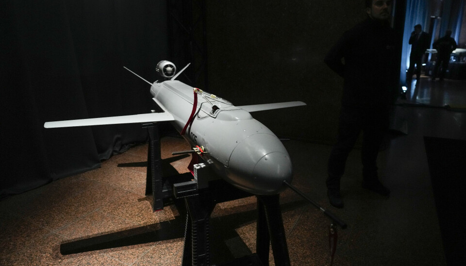 En ukrainsk drone.
