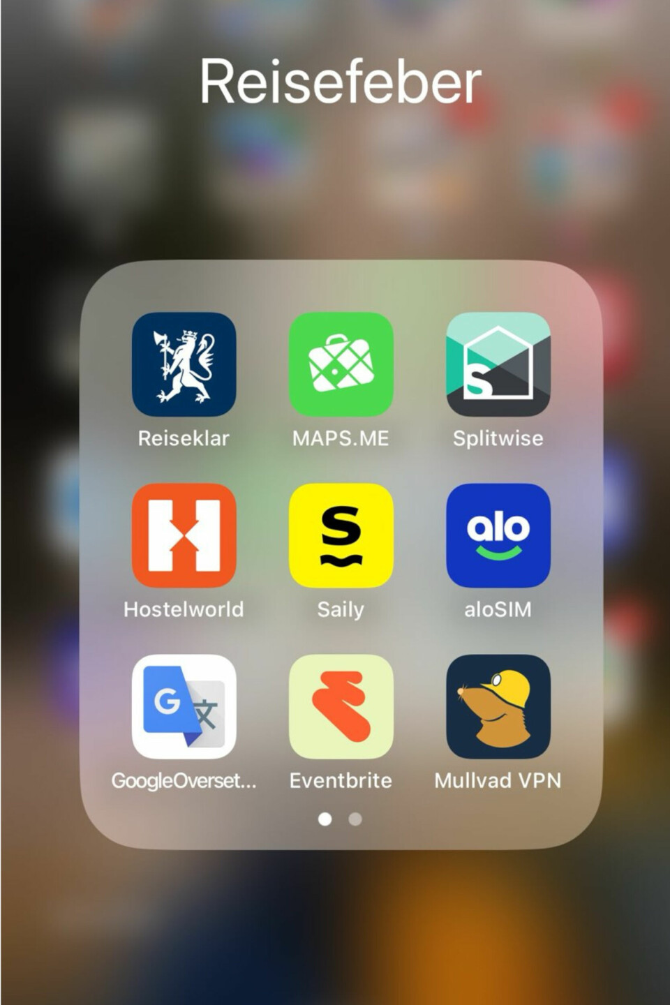 Det kan være lurt å forberede en reisemappe på telefonen før ferien starter i år.