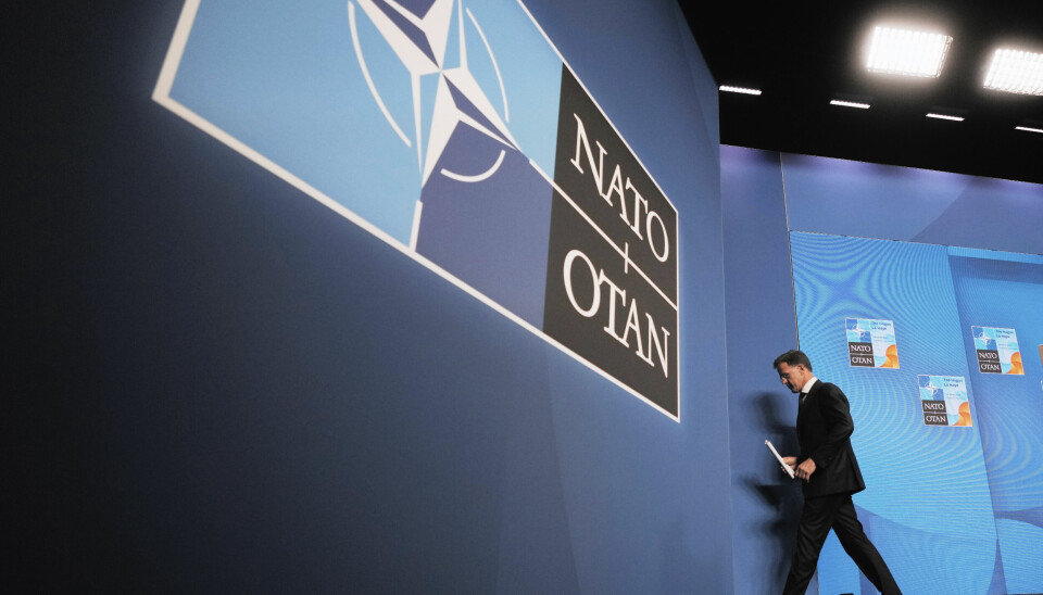 Rutte leder denne uka sitt første Nato-toppmøte, hvor 5-prosentmålet er hovedagenda.