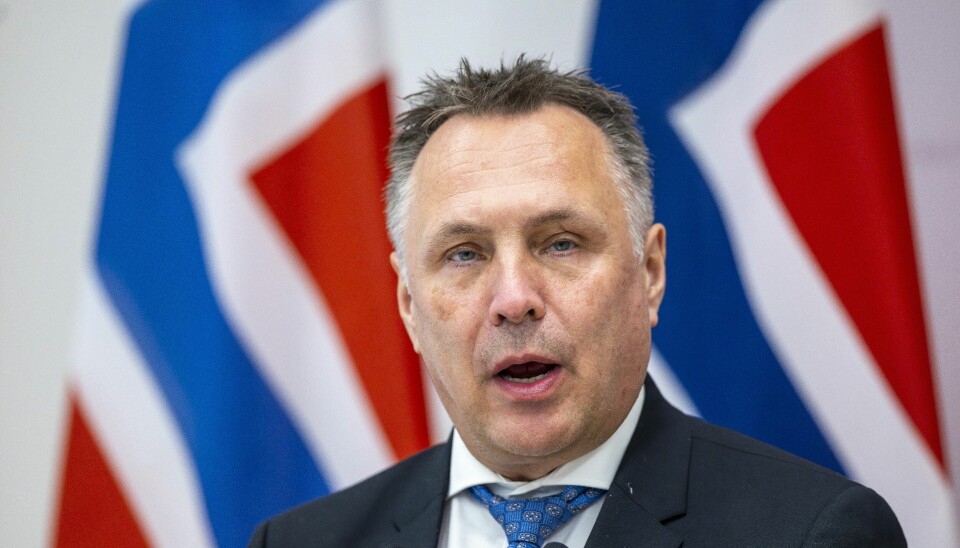 Forsvarsminister Tore O. Sandvik er på Natos toppmøte i Haag denne uken.