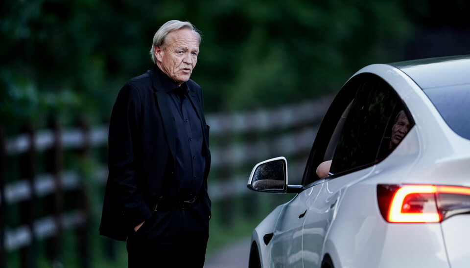 Geir Ellefsen hadde sikkerhetsansvaret under bryllupet til Martin Ødegaard og Helene Spilling.