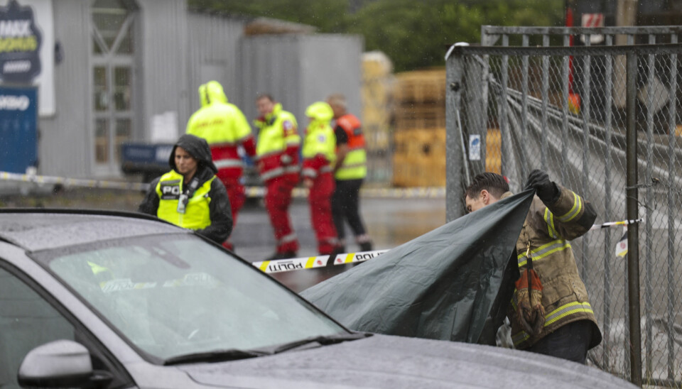 St. Hans-aften omkom en mann i 20-årene etter en ulykke mellom en lastebil og en elsparkesyklist i Karihaugveien i Oslo. Foto: Thomas Andersen / NTB