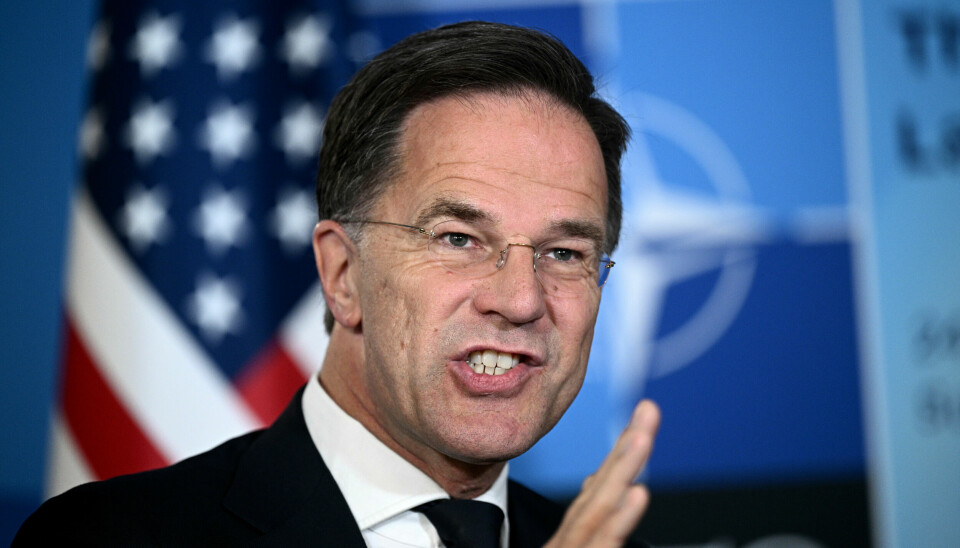 Natos generalsekretær Mark Rutte.