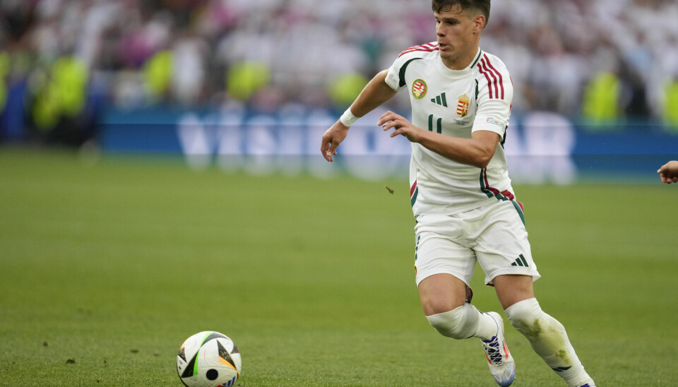 Milos Kerkez er klar for Liverpool. Her under EM i Tyskland.