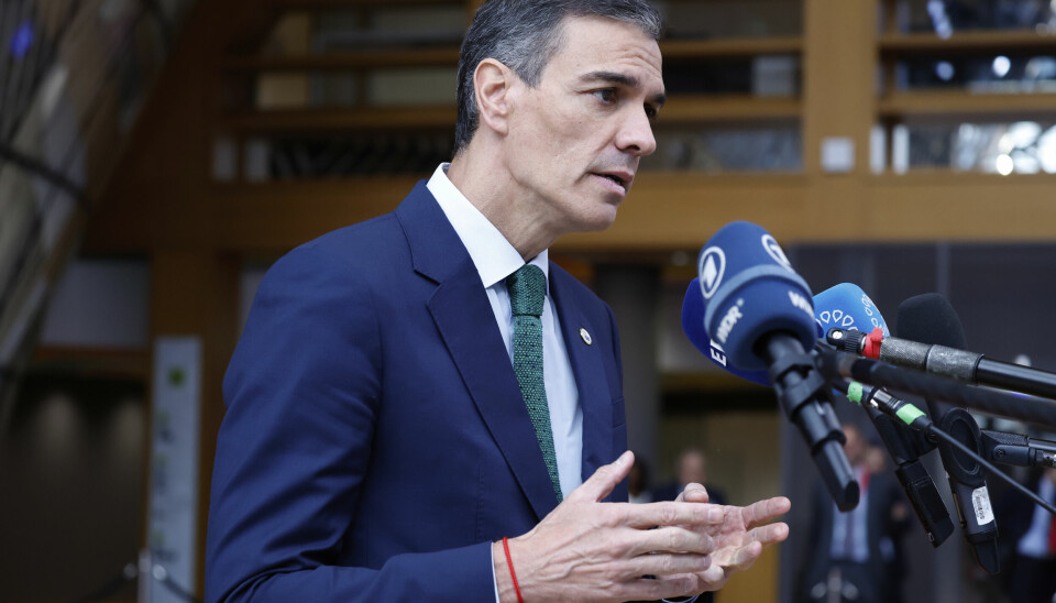 Spanias statsminister Pedro Sánchez mener EU må sette samarbeidsavtalen med Israel på pause.