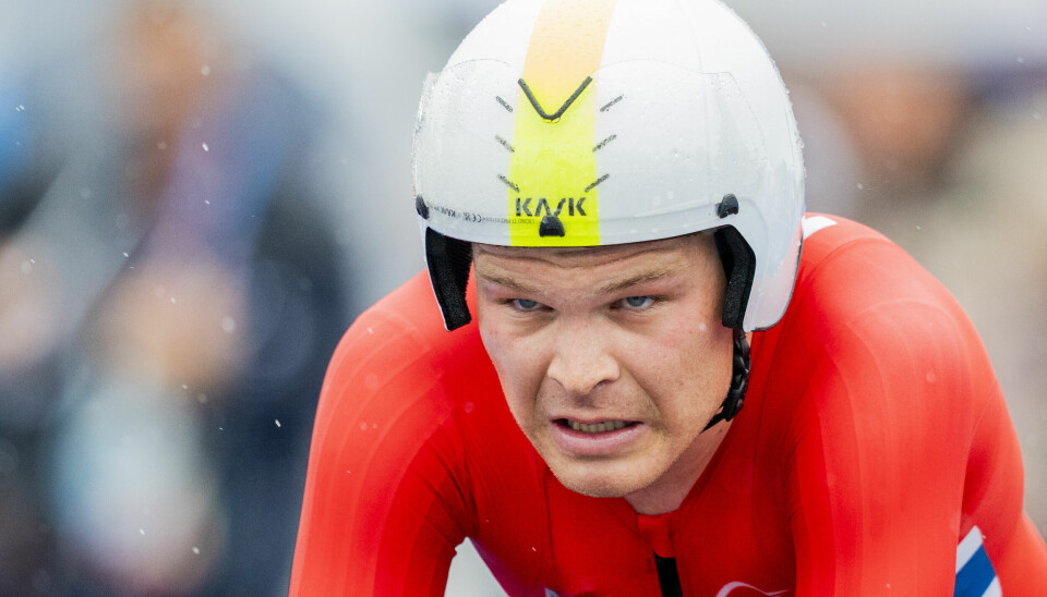 Tobias Foss viste styrke på temposykkelen i NM.