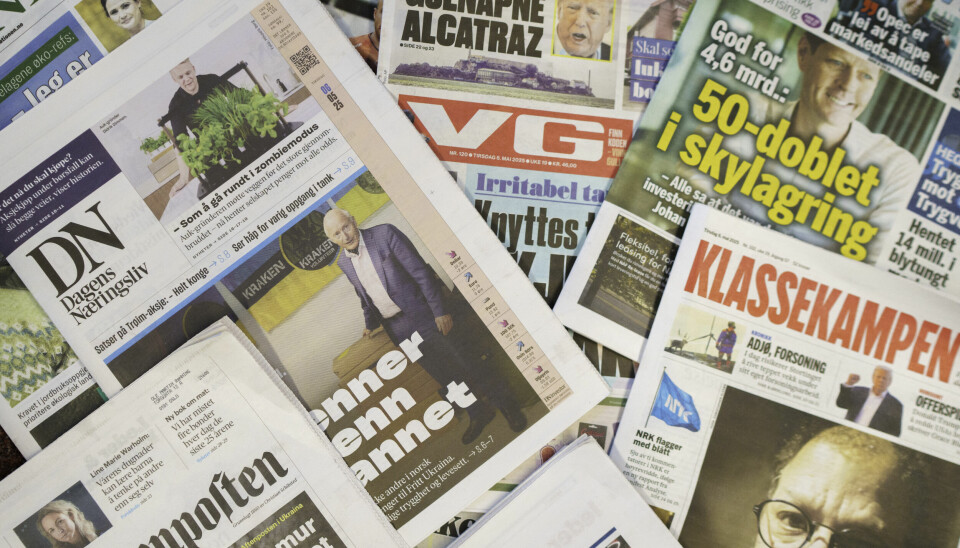 Norske aviser tjener mindre på annonser, både på papir og på nett.