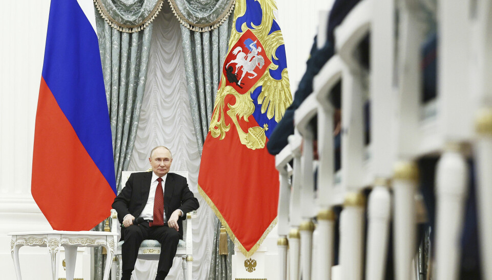 Vladimir Putin er president i Russland, som i 2022 gikk til angrepskrig mot nabolandet Ukraina.