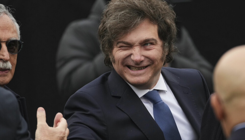 Argentinas president Javier Milei er godt fornøyd med den økonomiske utviklingen i landet.