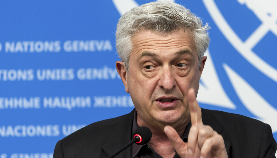 FNs høykommissær for flyktninger Filippo Grandi er skuffet over den tyske regjeringens nei til å ta imot flere kvoteflyktninger.