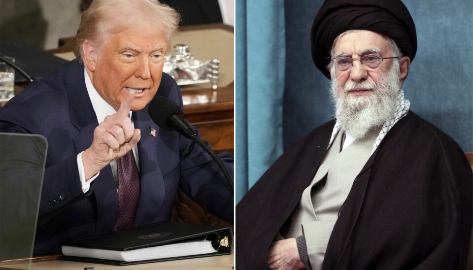 De er begge sine lands øverste ledere. Ali Khamenei bør slutte å lyve, sa Donald Trump fredag. Iran svarte at Trump må legge fra seg den respektløse tonen.