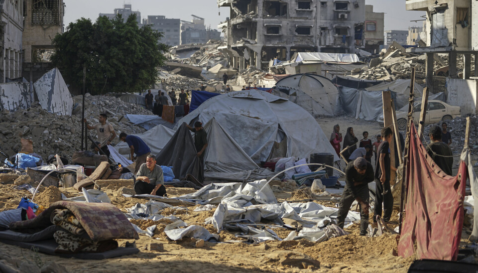 Israel angrep natt til lørdag telt med internt fordrevne palestinere i Gaza by.