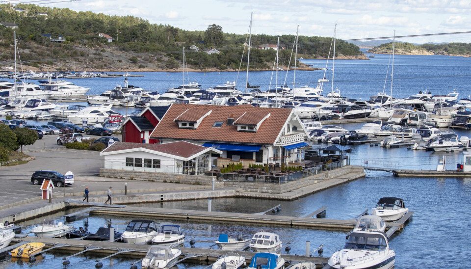 Pass på at småbåter er godt fortøyd i det sterke vindværet, anmoder Hovedredningssentralen Sør-Norge.