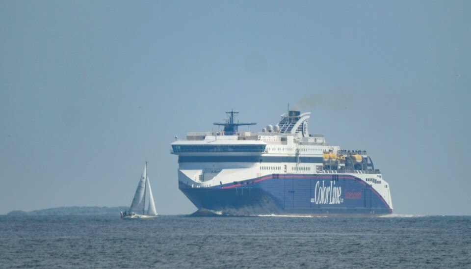 Super Speed fra Kristiansand måtte utsette avgangen søndag på grunn av vinden.