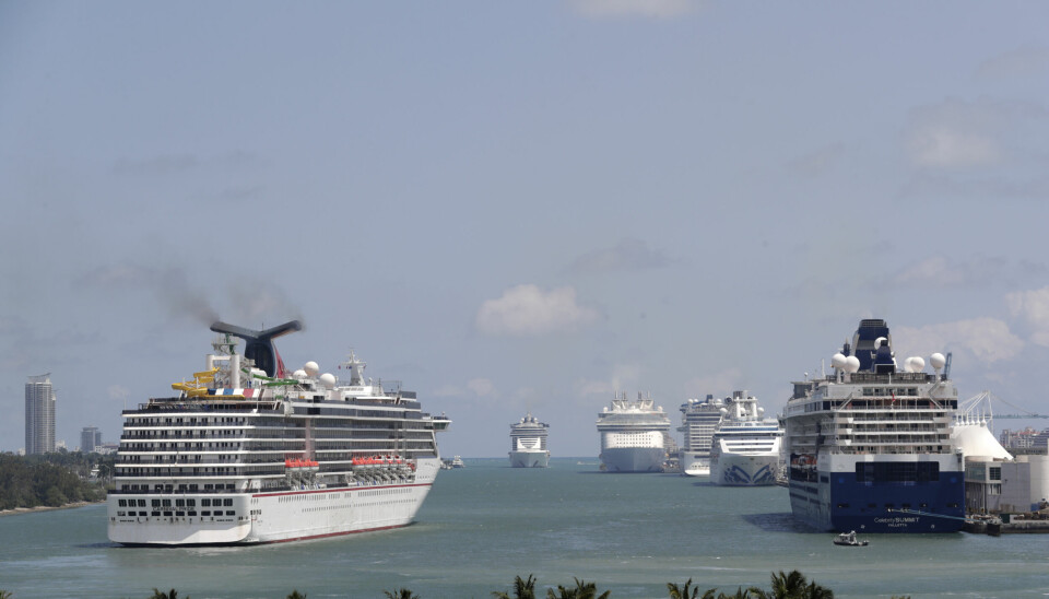 Store cruiseskip i Miami. Stadig flere byer innfører forbud mot store cruiseskip, nå sist Cannes.