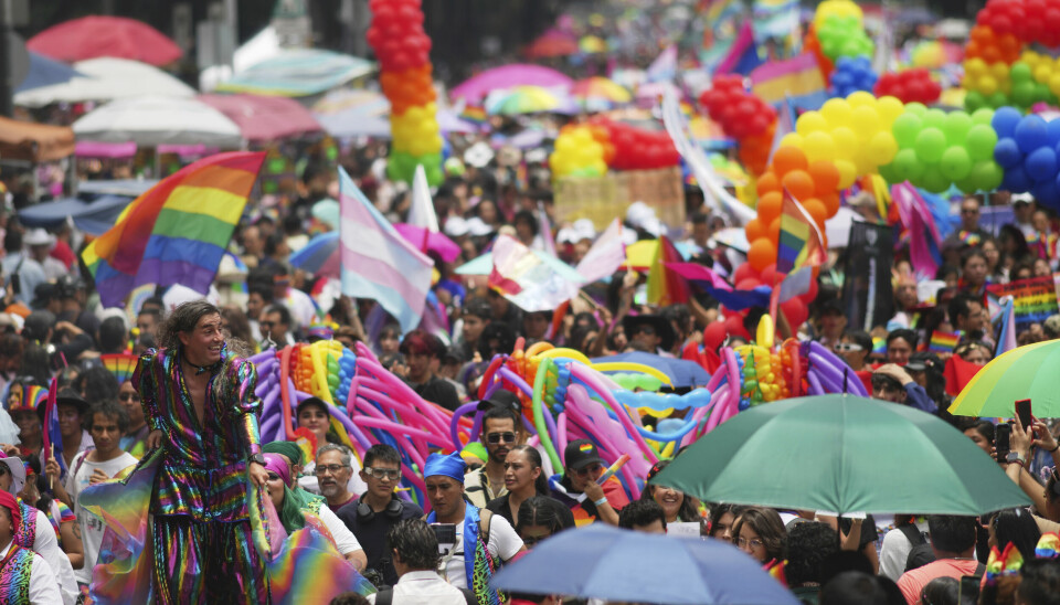 Rundt 800.000 personer deltok i prideparaden i Mexico by lørdag, ifølge byens myndigheter.