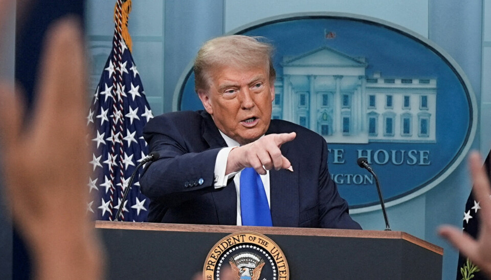 USAs president Donald Trump.