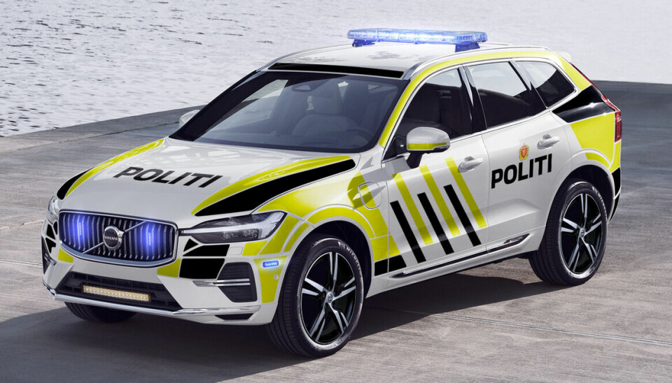 Volvo XC60 skal brukes som politibil i Norge.