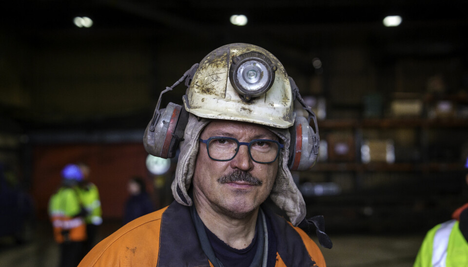 Gruvearbeider og lokal Ap-leder Svein Johnny Albrigtsen sier han ikke har gitt opp håpet om ny gruvedrift.