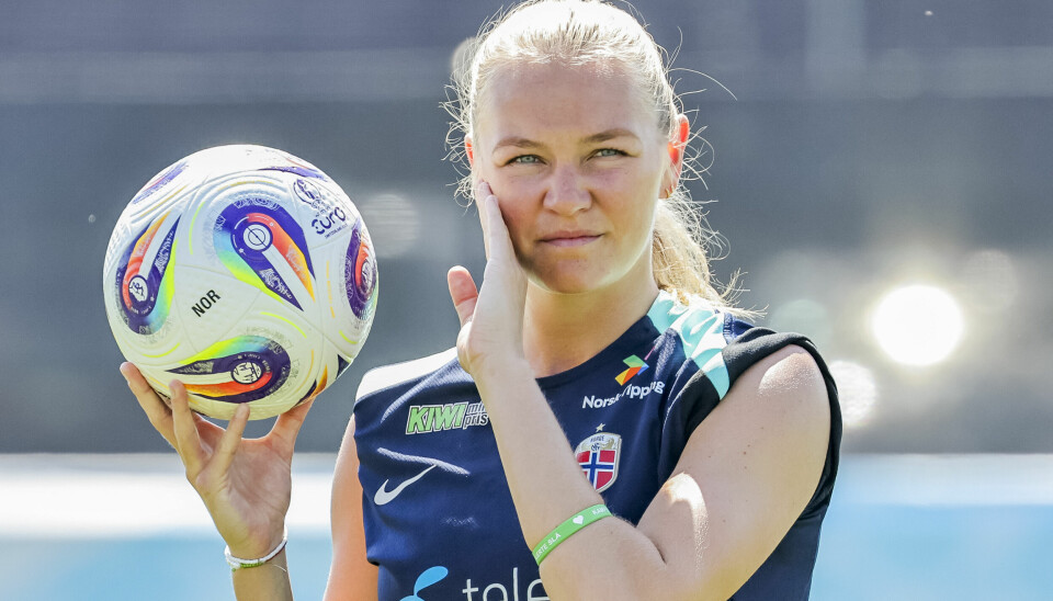 Frida Maanum regner med at måltørken landslaget har slitt med i vårkampene snart er brutt.