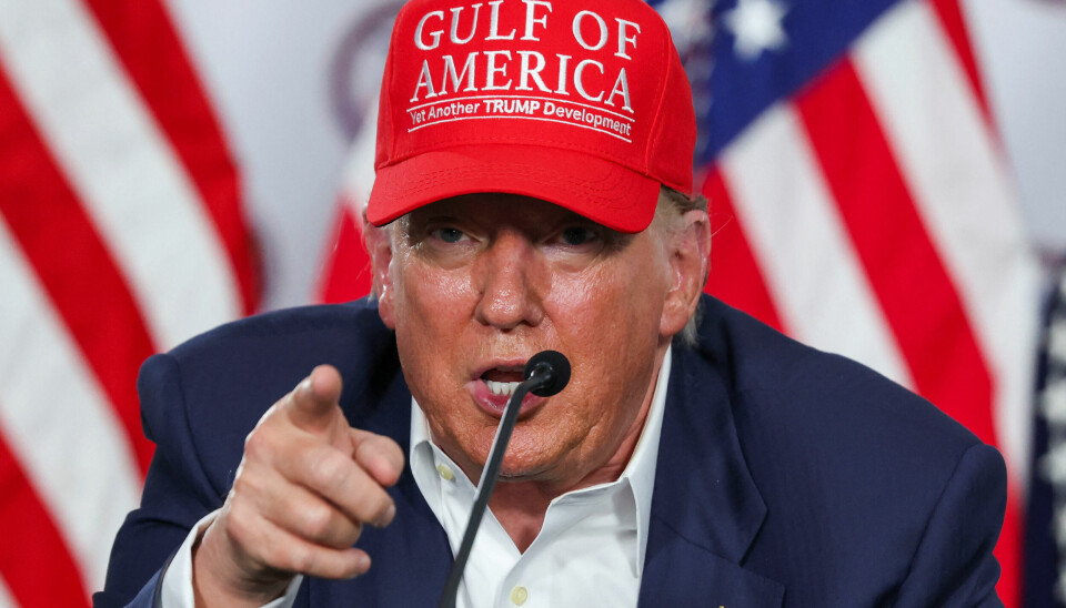 USAs president Donald Trump.