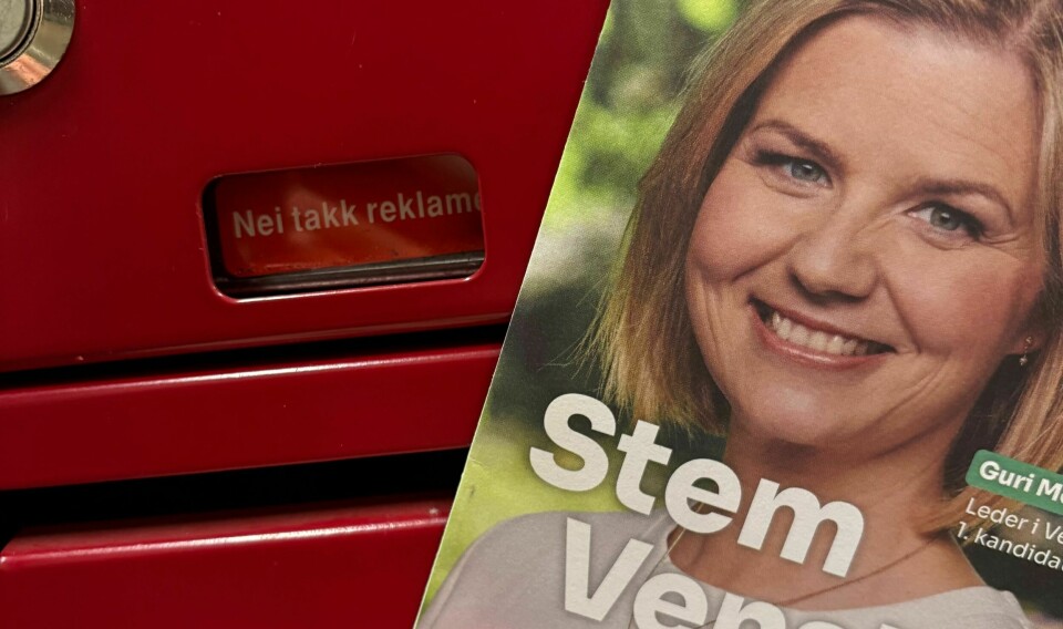 Flere partier deler nå ut partiprogram i postkassene til potensielle velgere, som for eksempel Venstre og Guri Melby. Bildet er kun brukt som illustrasjon for saken.