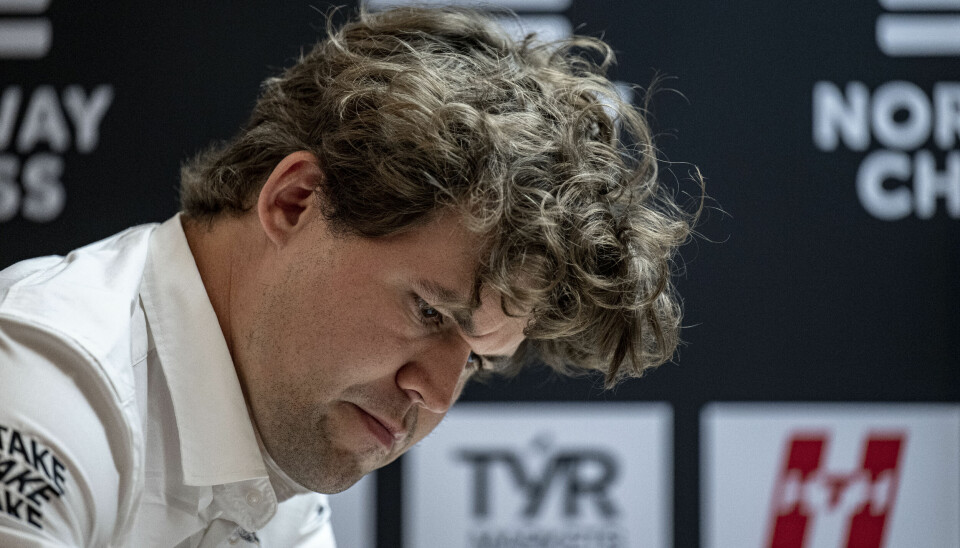 Magnus Carlsen er i gang med Grand Chess-turneringen i hurtig- og lynsjakk i Zagreb. Her under Norway Chess i mai.