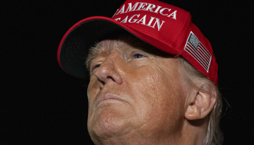 USAs president Donald Trump.