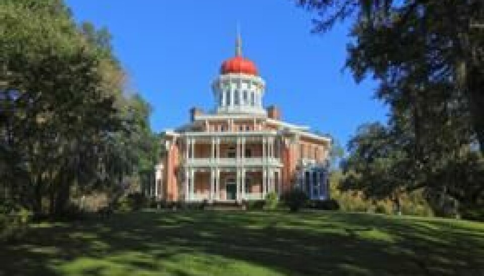 Herskapelig: Longwood i Mississippi