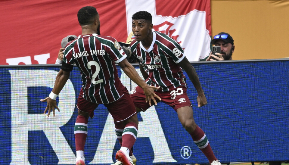 Hercules (t.h.) skjøt Fluminense til semifinale i klubb-VM.